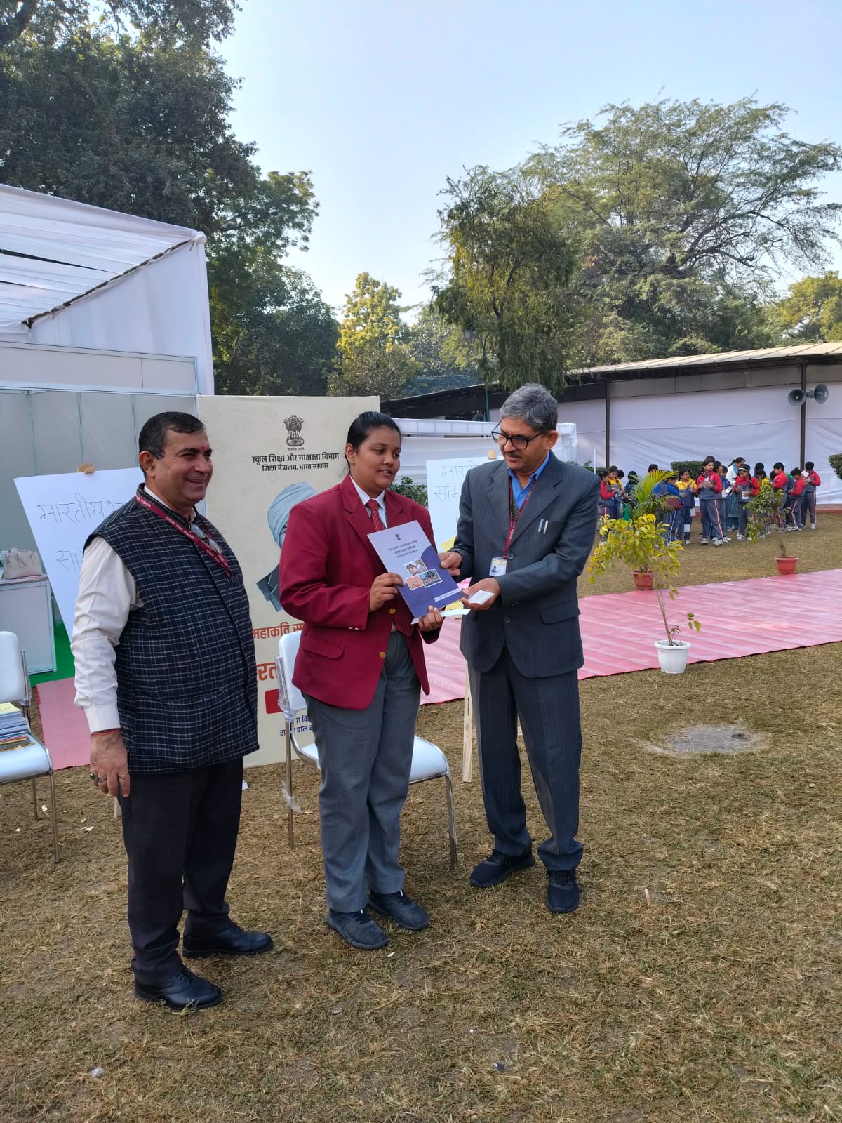 Mayoor School Students Shine at Bhartiya Bhasha Utsav 2025